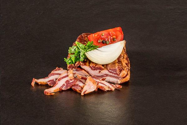 Wildschwein-Speck (geräuchert)